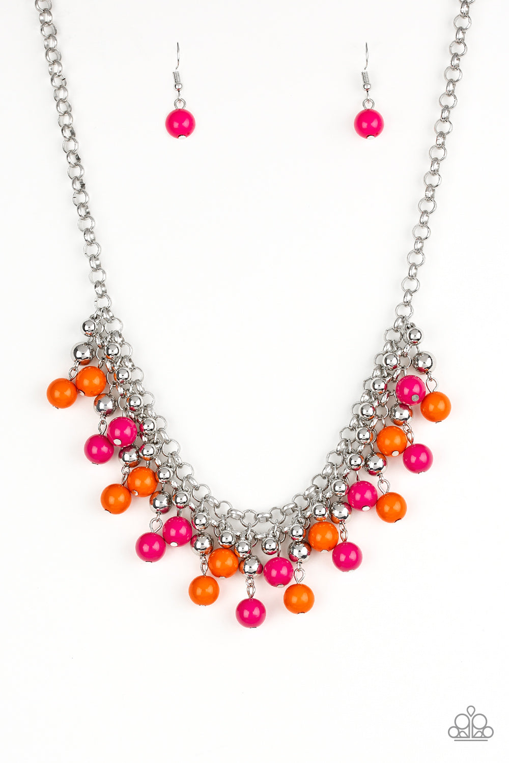 Paparazzi Accessories: Friday Night Fringe - Multi Necklace