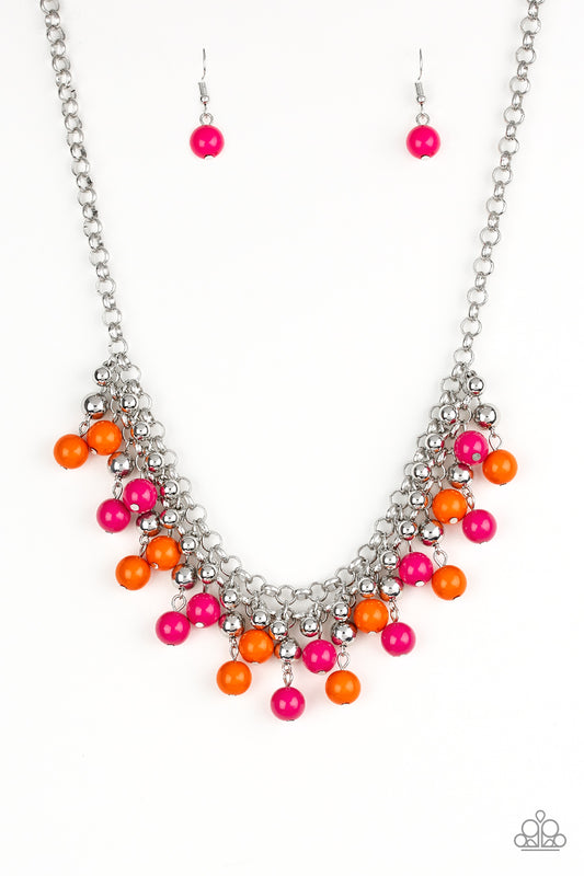 Paparazzi Accessories: Friday Night Fringe - Multi Necklace