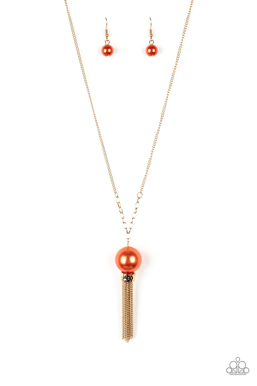 Paparazzi Accessories: Belle of the BALLROOM - Orange Necklace