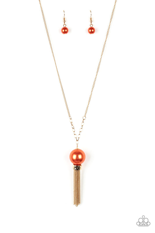 Paparazzi Accessories: Belle of the BALLROOM - Orange Necklace