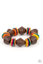 Paparazzi Accessories: Bermuda Boardwalk Multi Wood Bracelet