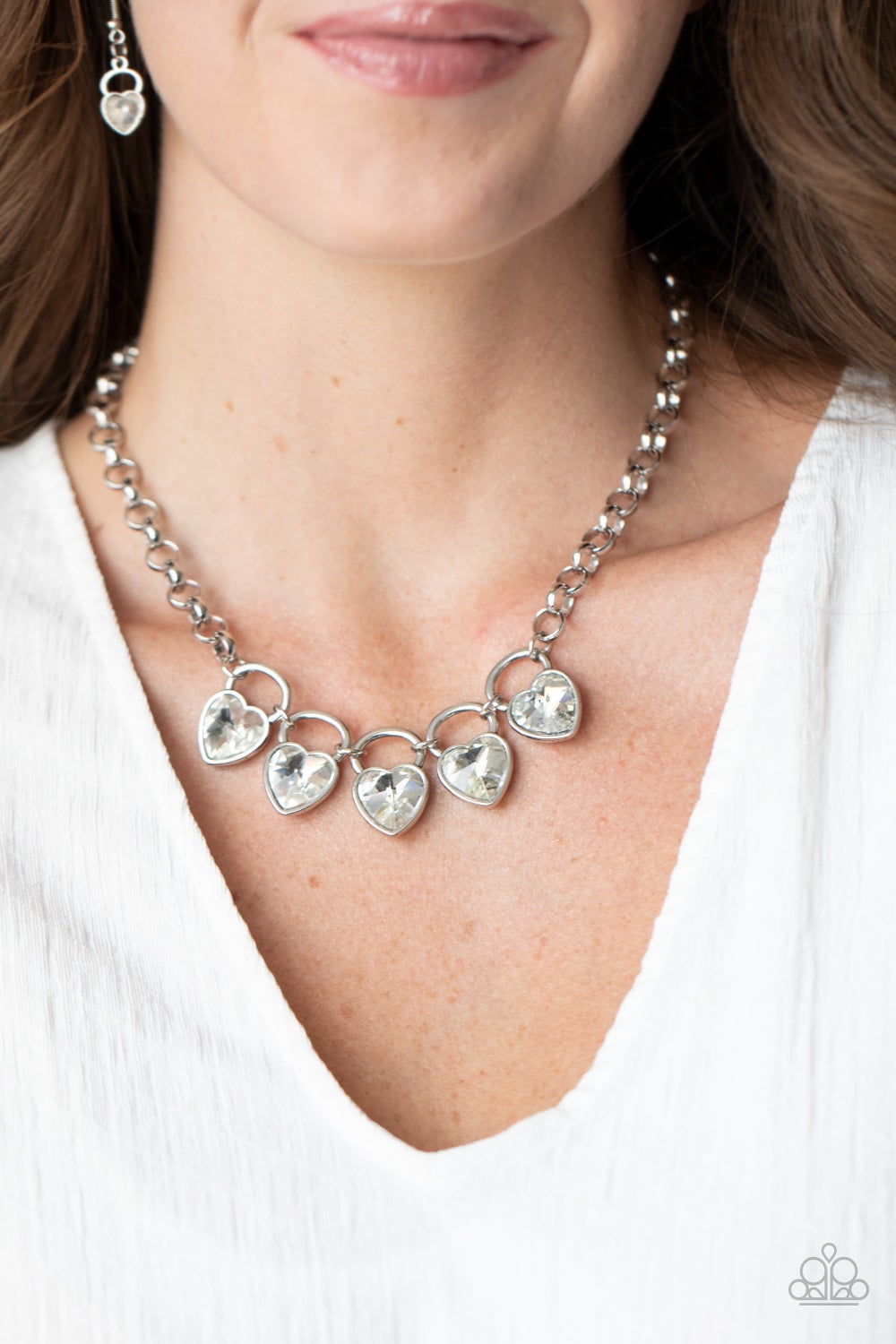 Paparazzi Accessories: Heart On Your Heels Necklace