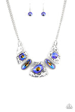 Paparazzi Accessories Futuristic Fashionista Blue Necklace