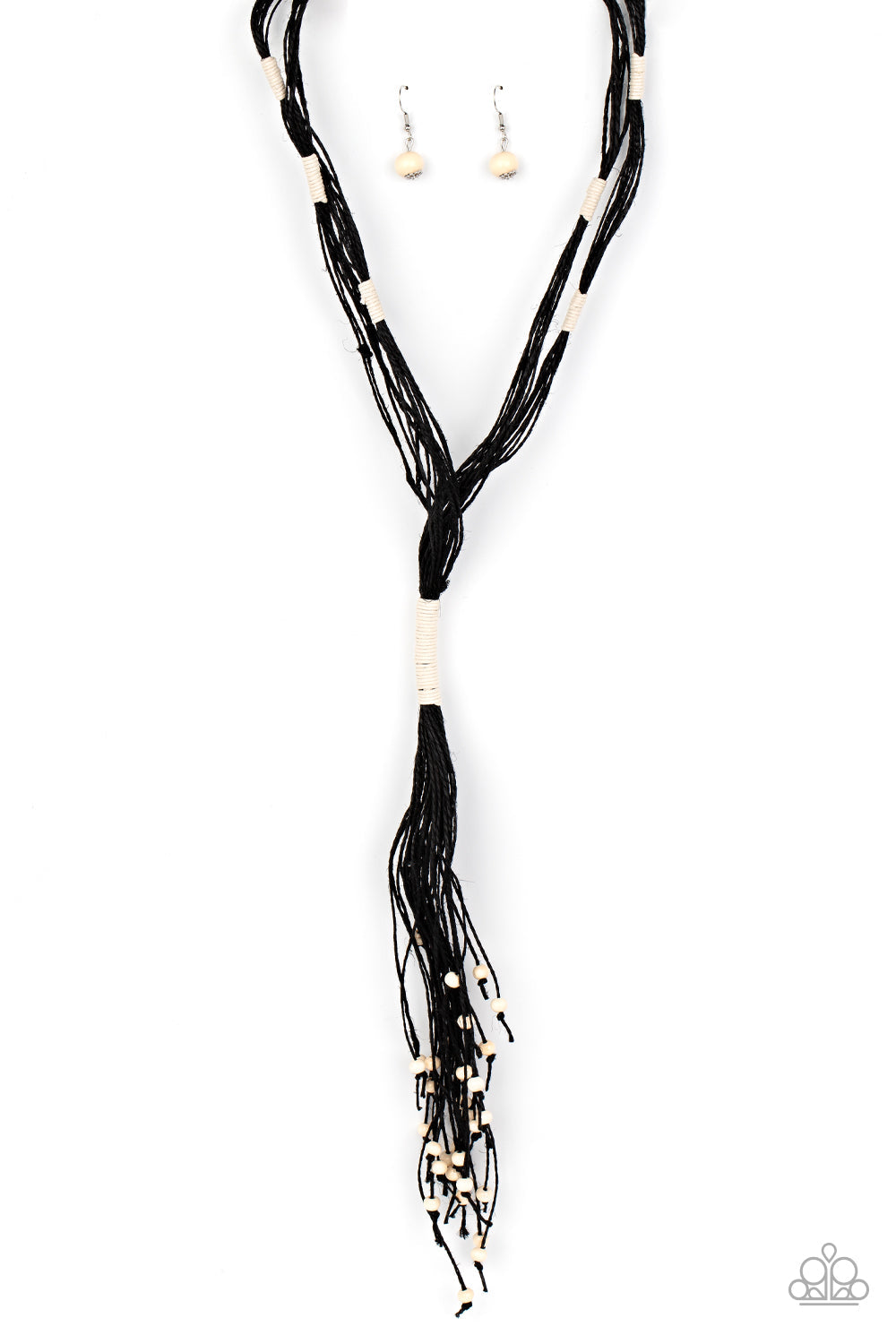 Paparazzi Accessories: Whimsically Whipped Black Necklace
