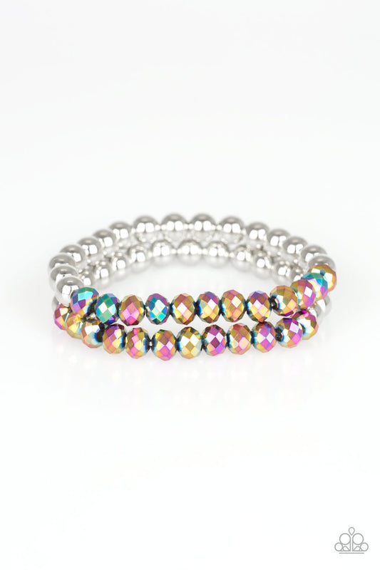 Paparazzi Accessories: Chroma Color Oil Spill Bracelet