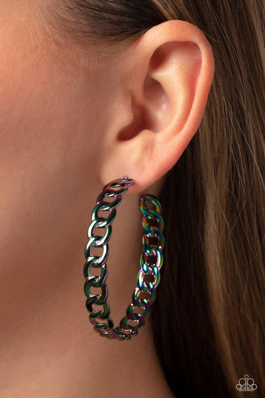 Paparazzi Accessories: Galactic Glissando Multi Earring