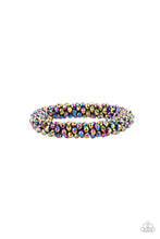 Paparazzi Accessories: Wake Up and Sparkle Oil-spill Bracelet
