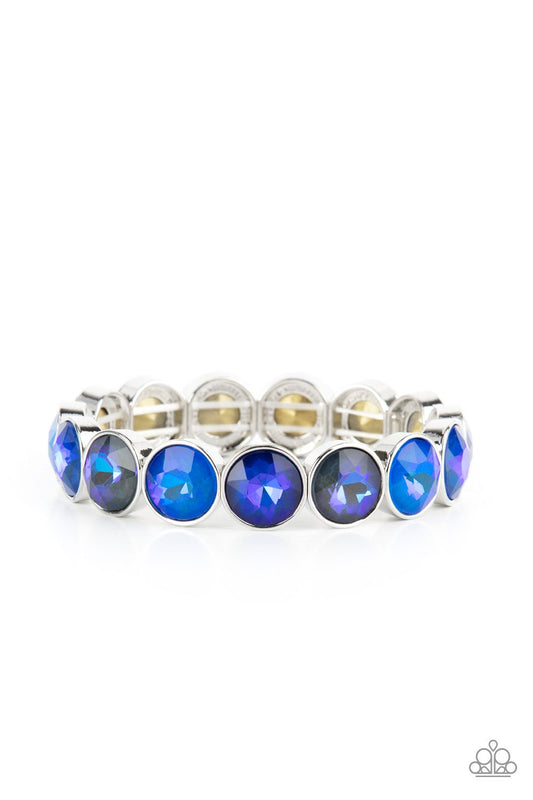 Paparazzi Accessories: Radiant On Repeat Blue Bracelet